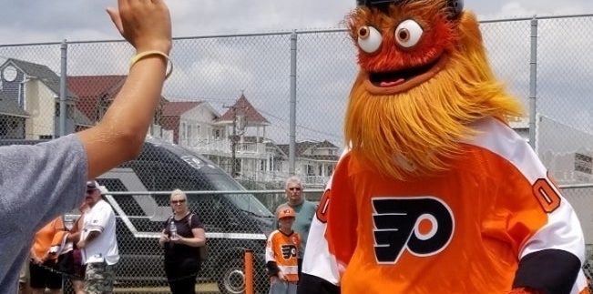 Ocean City, Gritty, And The Flyers: Hockey Season In July
