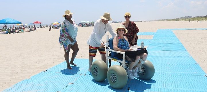 Summer in O.C. Means Wider Beaches, Longer Mobility Mats