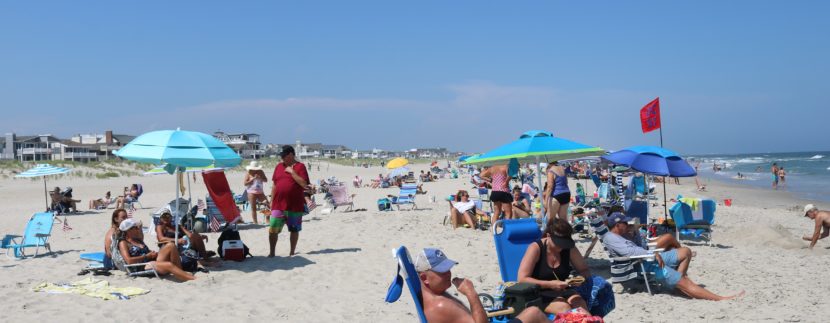 Vacationers Chill Out on Ocean City Beaches