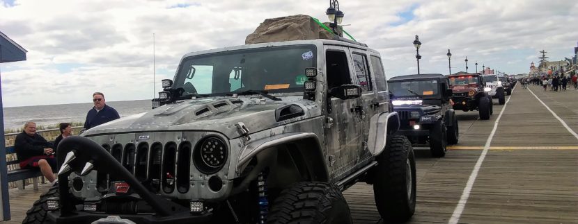 Jeep Invasion, Table Sales Highlight Weekend in Ocean City