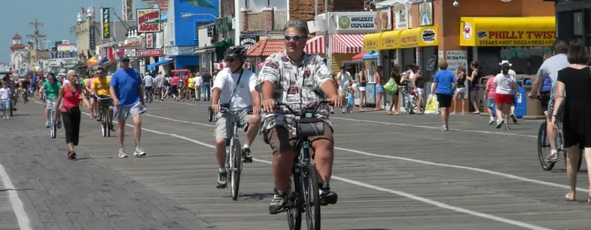 Schedule of 2022 Boardwalk Bicycling Hours