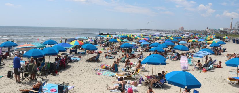 Visitors Pack Ocean City Beaches During Heat Wave
