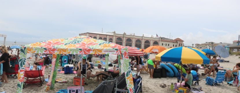 Visitors Relish Balmy Ocean City Beach Day