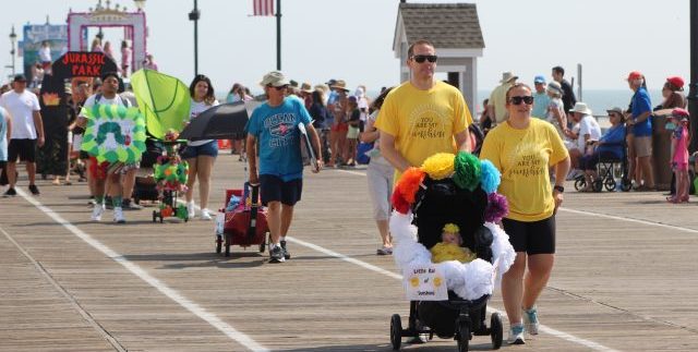 Baby Parade Rolls Down Boardwalk on Thursday