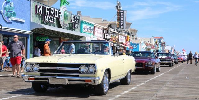 Classic Cars Show Muscle in Ocean City