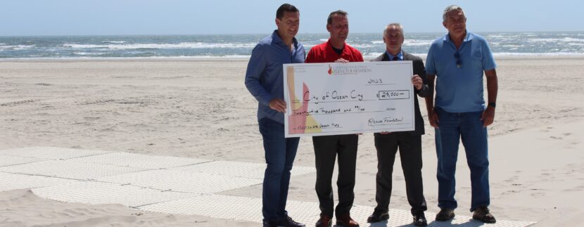 Reeve Foundation Grant Benefits Ocean City Beach Mat Program