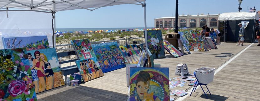 Art Shows Return to Ocean City Boardwalk